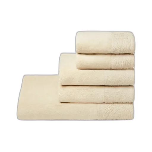 Embossed-Logo Bath Towel