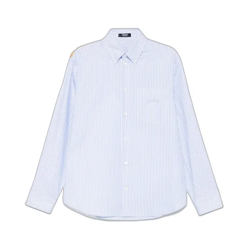 Striped Button-Up Shirt