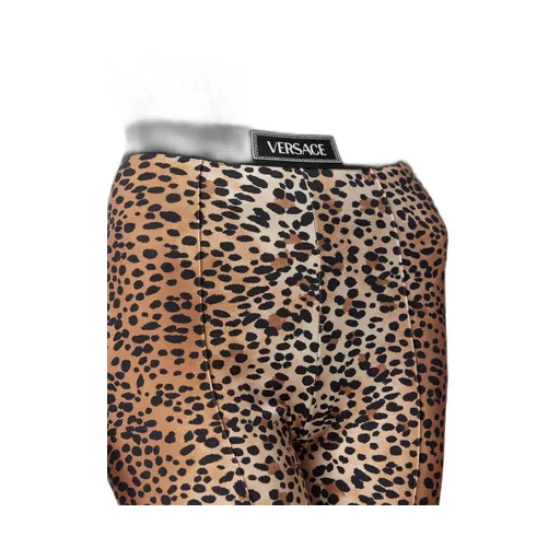 Leopard-Print Stirrup Leggings