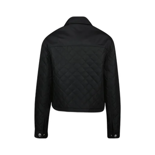 Quilted Zipped Puffer Jacket