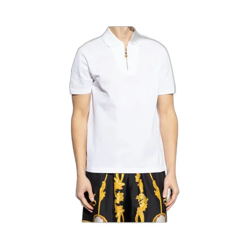 1/4 Zipped Short-Sleeved Polo Shirt