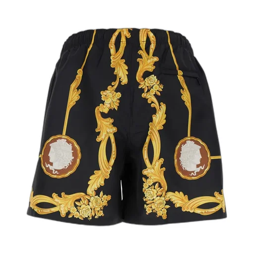 Barocco-Print Swim Shorts