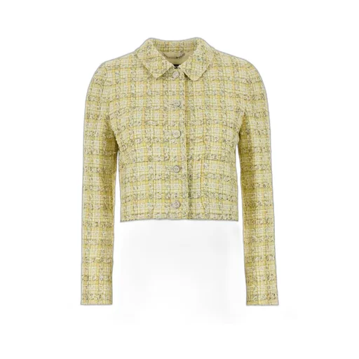 Button-Up Tweed Jacket