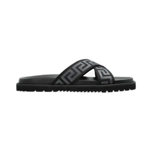 Greca Open-Toe Slides