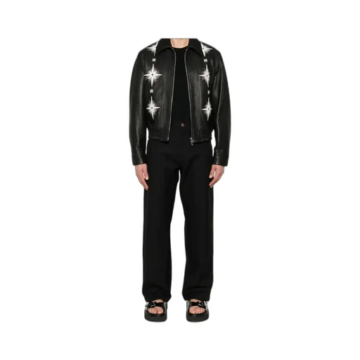 Carpenter Logo-Patch Straight-Leg Trousers