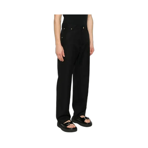 Carpenter Logo-Patch Straight-Leg Trousers