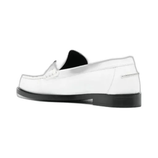 Logo-Plaque Slip-On Loafers