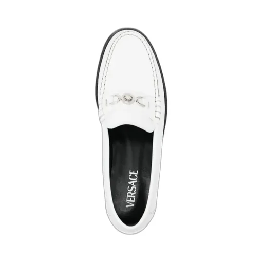 Logo-Plaque Slip-On Loafers