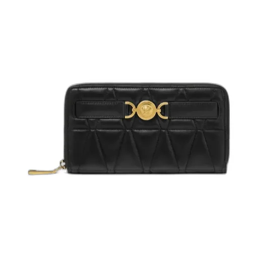 Medusa '95 Quilted Zipped Wallet