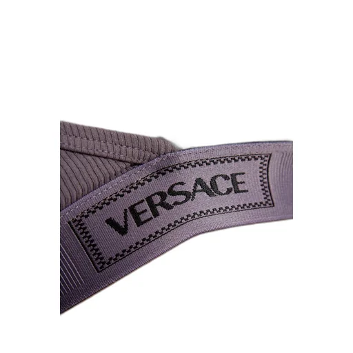 Logo-Patch V-Neck Bra