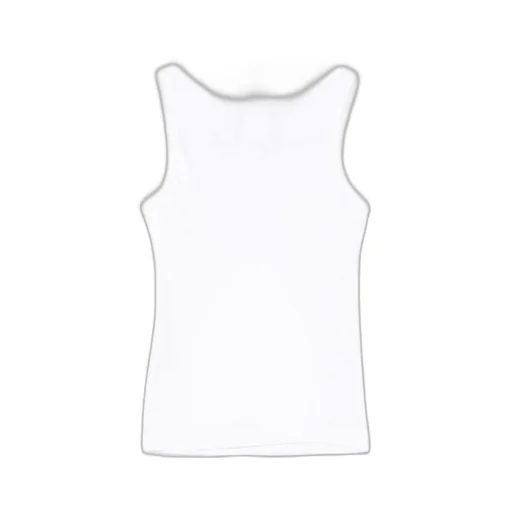 Logo-Patch Ribbed Tank Top