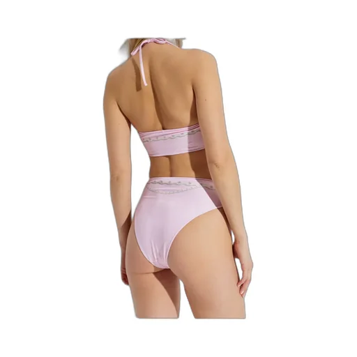 Chain-Print Bikini Bottoms