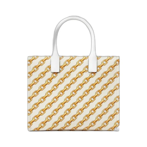 Logo-Printed Top Handle Bag