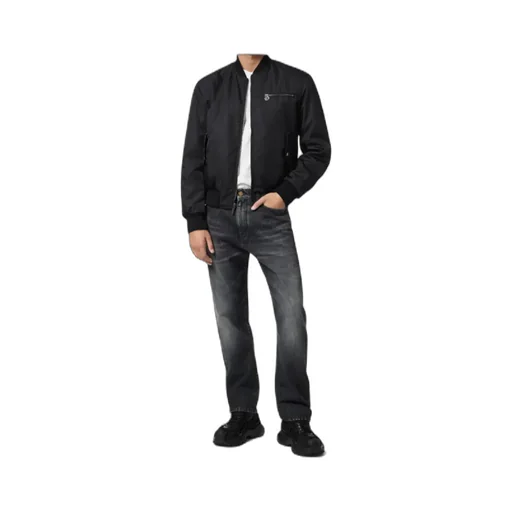 Reversible Zipped Bomber Jacket