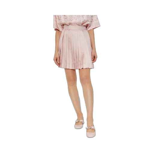 Pleated Mini Skirt