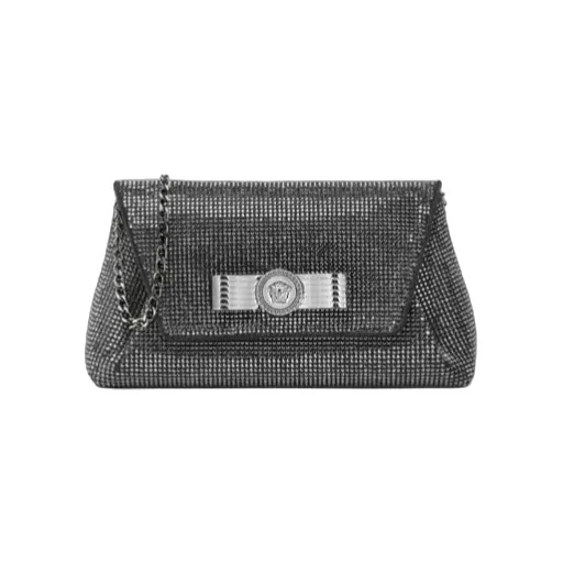 Gianni Ribbon Embellished Clutch Bag