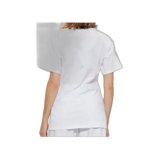 Safety-Pin Detailed Crewneck T-Shirt