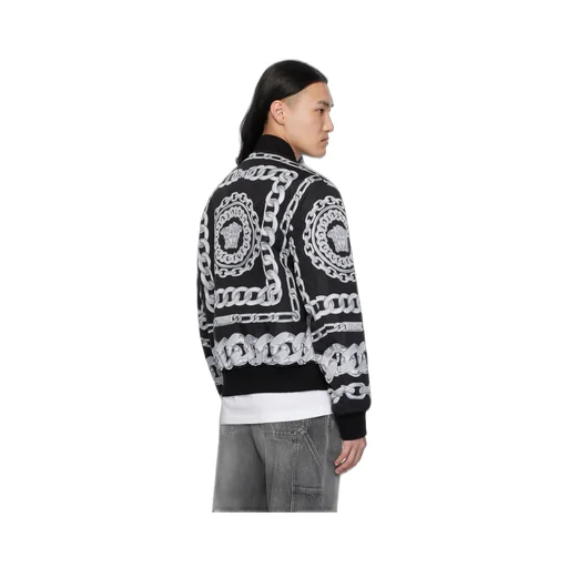 Reversible Zipped Bomber Jacket