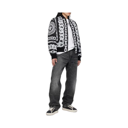 Reversible Zipped Bomber Jacket