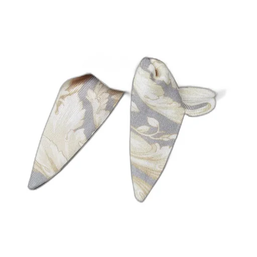 Barocco-Printed Buttoned Cropped Shirt
