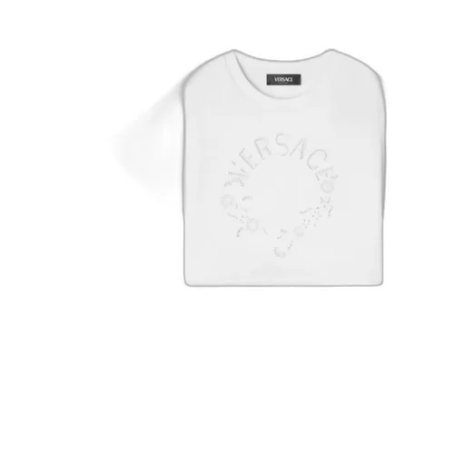 Logo Cut-Out Crewneck T-Shirt
