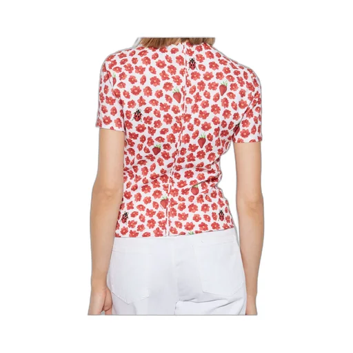 Floral Printed Short-Sleeved Top