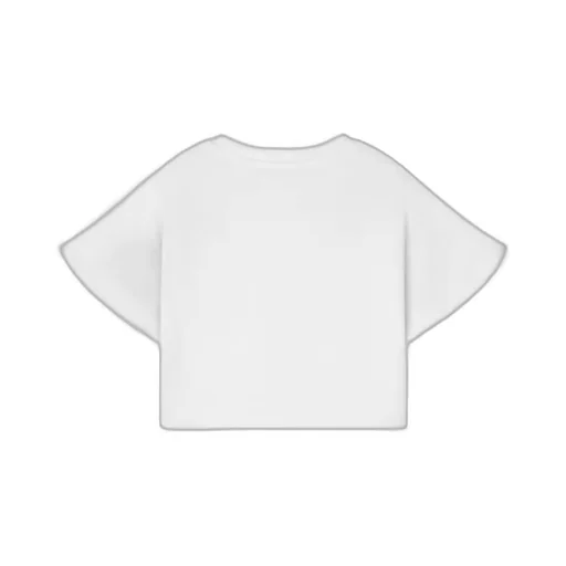 Logo Cut-Out Crewneck T-Shirt