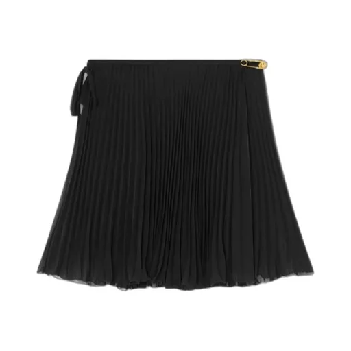 Pleated Mini Skirt