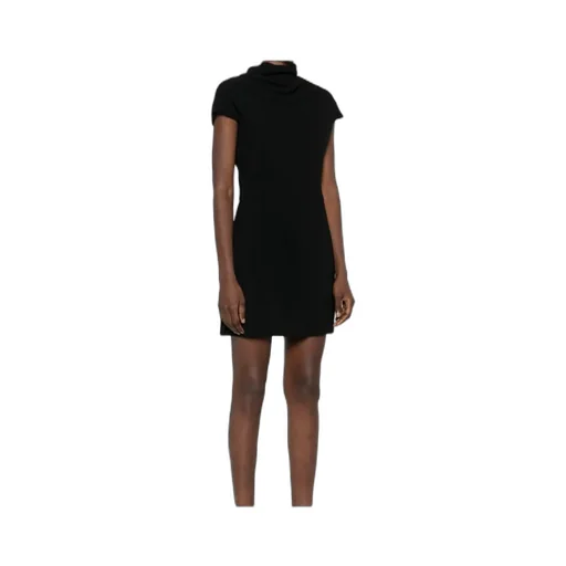 Crepe Mini Dress
