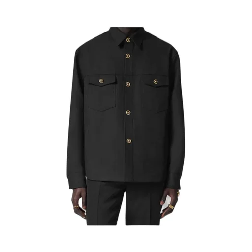 Medusa Head Button-Up Jacket