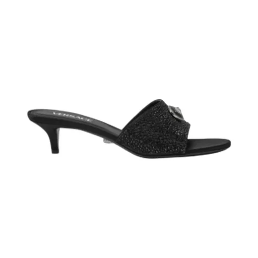 Alia Embellished Heeled Mules