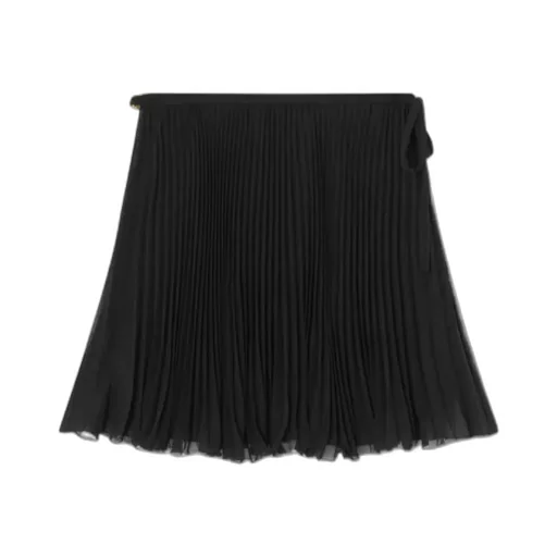 Pleated Mini Skirt
