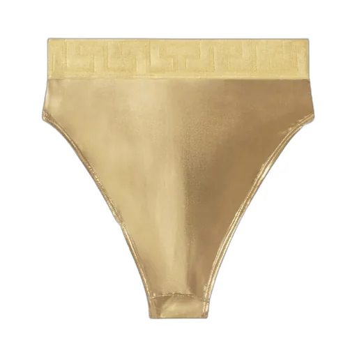 Greca-Border Swimsuit Bottoms