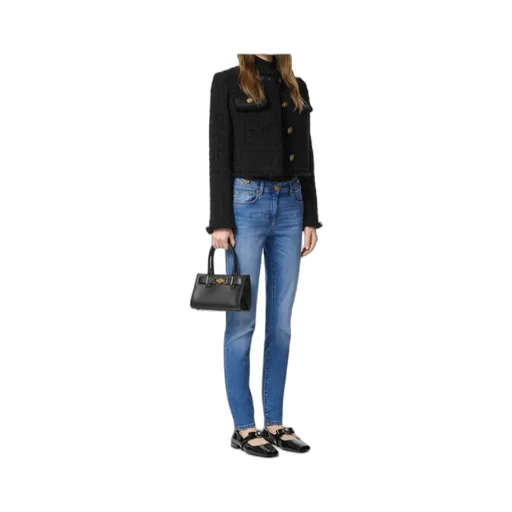 Tapered Leg Jeans
