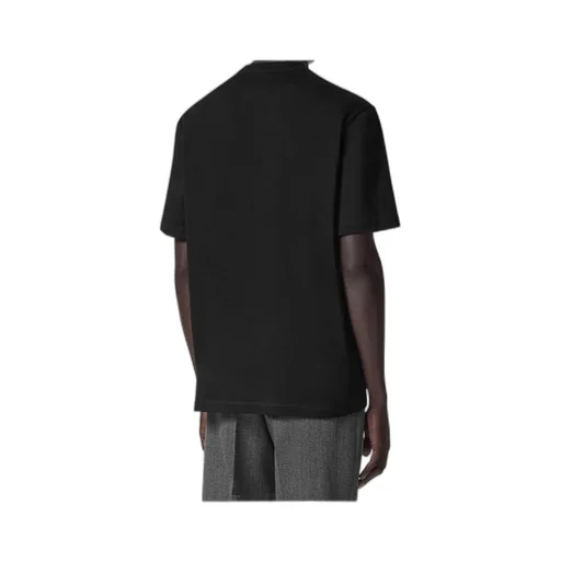 Medusa-Embroidered Crewneck T-Shirt