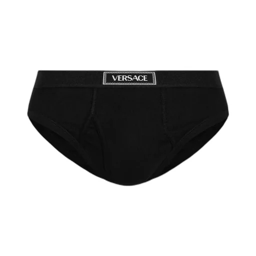 90S Versace Logo Waistband Briefs