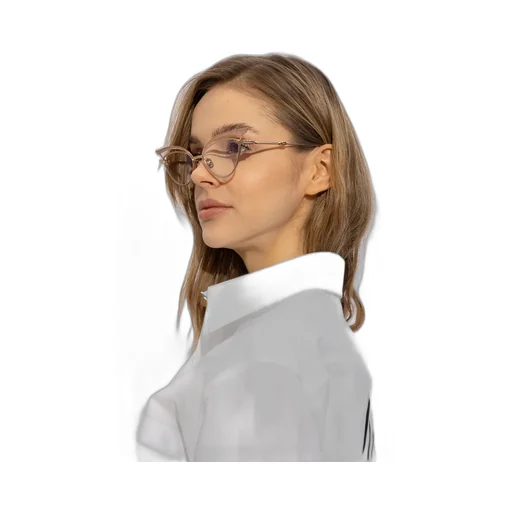 Cat-Eye Frame Glasses