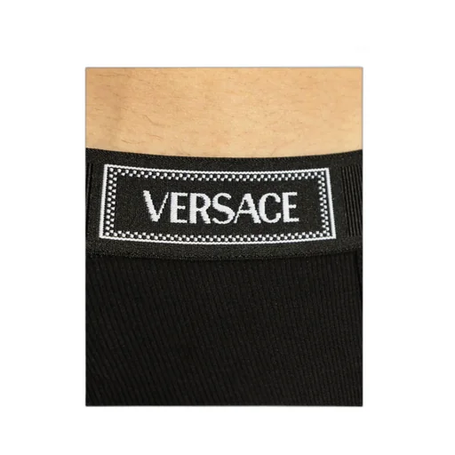 90S Versace Logo Waistband Briefs