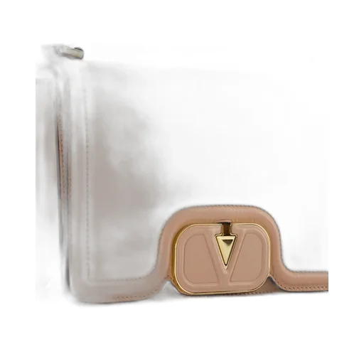 Vlogo Signature Foldover Top Shoulder Bag