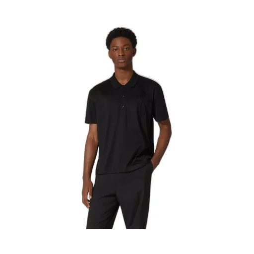 Button Detailed Straight Hem Polo Shirt
