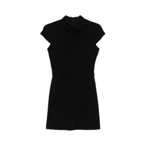 Crepe Mini Dress