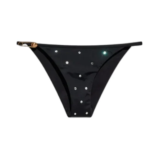 Crystal-Embellished Bikini Bottom