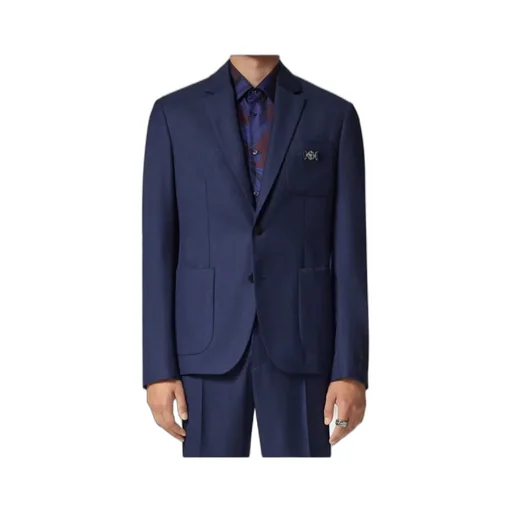 Medusa Head Single-Breasted Tailored Blazer