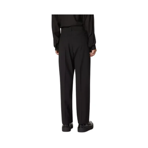 Mid-Rise Tailored Trousers