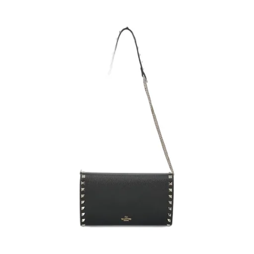 Rockstud Foldover Top Crossbody Bag