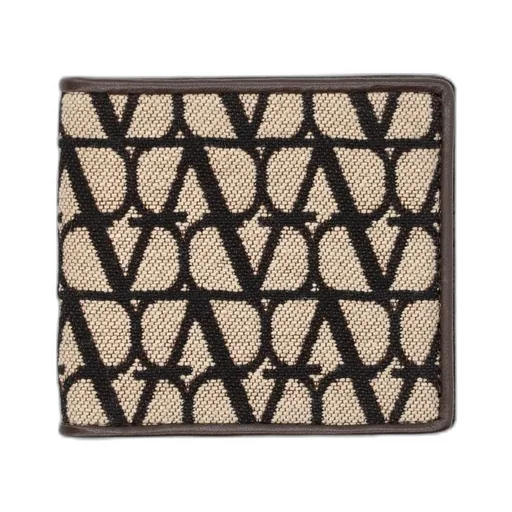 All-Over Logo Patterned Bi-Fold Wallet