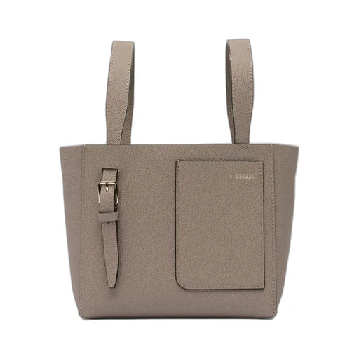 Mini Leather Bucket Bag