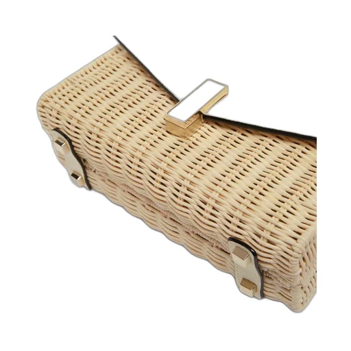 Iside Wicker Clutch