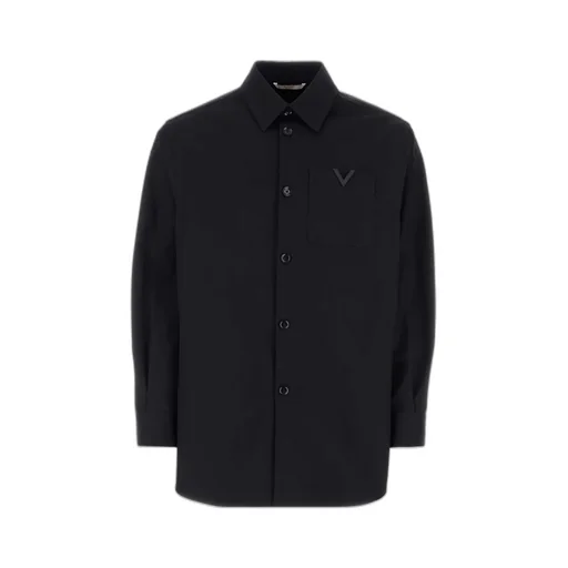 Vlogo Plaque Straight Hem Shirt