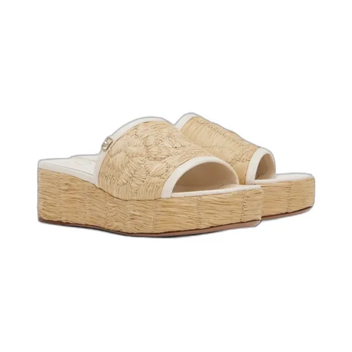 Platform Slide Sandals